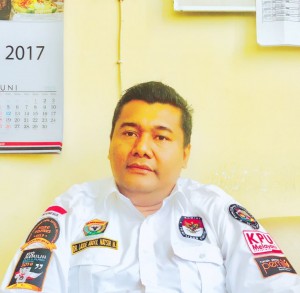 Komisioner KPU Sultra La Ode Abdul Natsir