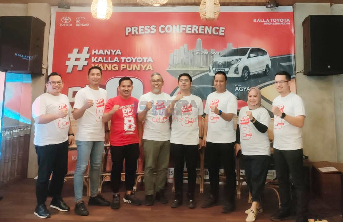  foto bersama kepala Cabang se-kota Kendari usai melakukan press conference